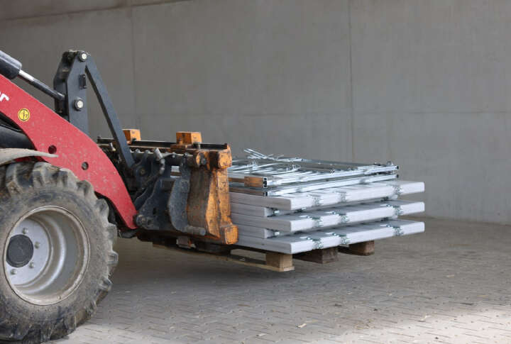 KERBL Modulare Kälberbox Einzelbucht wandständig